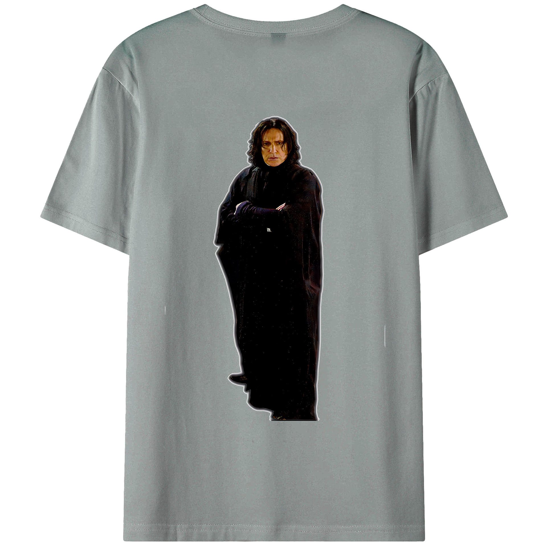 （画像用） Harry Potter ハリー・ポッターシリーズ 綿100％ メンズ半袖Tシャツ（バックプリント） 通気性